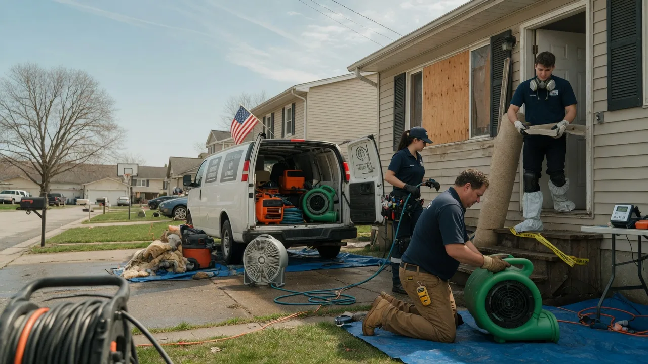 Water Damage Restoration in Hodge, LA near me